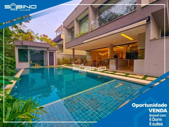 Imagem Casa à venda, com 6 dormitórios 5 suítes 440m² 6 vagas - Riviera de São Lourenço - Bertioga SP
