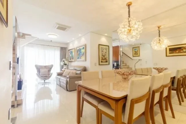 Imagem Cobertura Duplex 206M², 3Q, 2 Suítes, 6 Banheiros, 3 Vagas, Lavabo, Piscina Privativa, Churrasqueira na Unidade, Depósito.