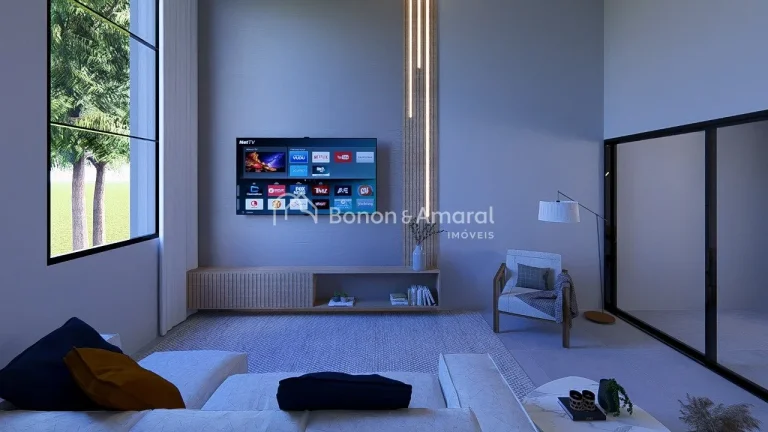 Imagem Casa Térrea à Venda no Condomínio Portinari - Paulínia/SP
Previsão de Entrega: Janeiro de 2026
...