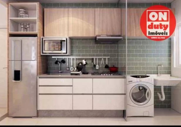 Imagem CREDLAR Prédio com Lazer Apartamento com 2 dormitórios à venda, 46 m² a partir R$ 349.500 - Parque São Vicente - São Vicente/SP