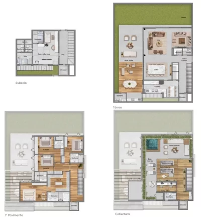 Imagem Luxury House for Sale in São Paulo Brazil: Stunning 4 Bedroom, 4 Suite, 6 Bathroom Home with 6 Parking Spaces in Jardim Paulistano.