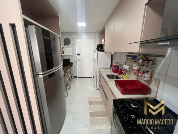 Imagem Apartamento projetado com 3 suítes à venda, 125 m² por R$ 750.000 - Engenheiro Luciano Cavalcante - Fortaleza/CE