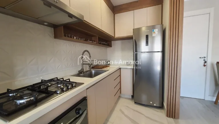 Imagem Este apartamento totalmente mobiliado, ideal para pessoas que não possuem móveis e eletro domésti...