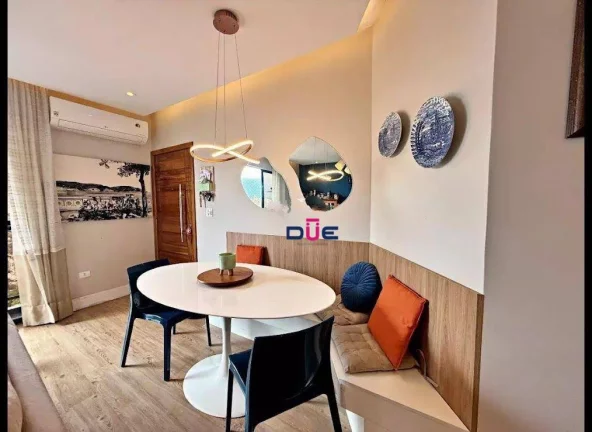 Imagem Apartamento com 2 dormitórios à venda, 96 m² por R$ 750.000 - Boqueirão - Santos/SP