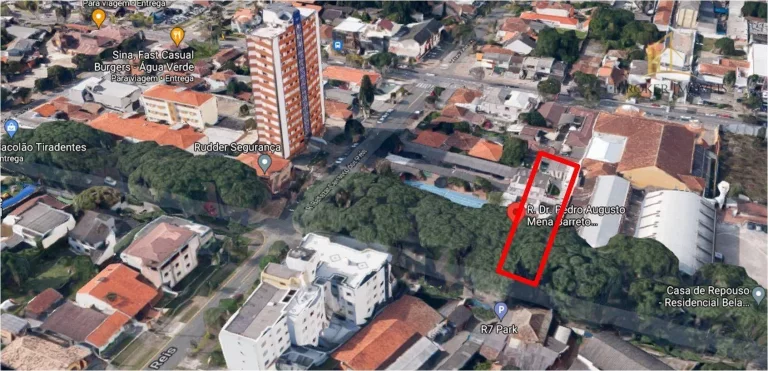 Imagem Terreno à venda, 1118 m² por R$2.600.000 - R. Dr. Pedro Augusto Mena Barreto Monclaro, 130 - Água Verde - Curitiba/PR