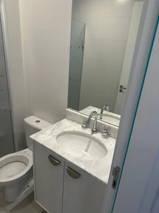 Imagem Apartamento para locação no Residencial Alameda JK, Votorantim-SP: 2 quartos, 1 suíte, 1 sala, 2 banheiros, 2 vagas de garagem!