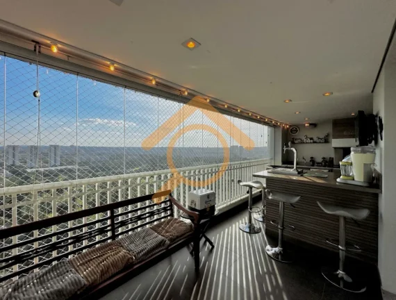 Imagem Apartamento de luxo no Jardim Marajoara: 4 quartos, 3 suítes, 3 salas, 5 banheiros, 3 vagas, 233m² - Condomínio Iepe Golf.