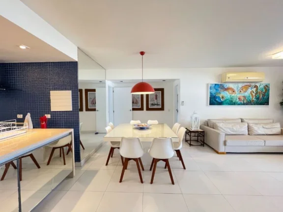 Imagem Apartamento à Venda em Riviera de São Lourenço - Módulo 3 Módulo 03: 3 Quartos, 2 Suítes, 3 Salas, 2 Vagas, 168m² de Luxo à Beira-Mar!