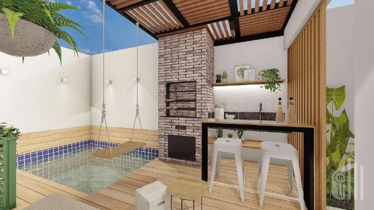 Imagem ÚLTIMAS UNIDADES: Casa duplex em construção, 3 dormitórios à venda por R$ 428.497,53- Condomínio STELLA VITTA - Morros - Teresina/PI