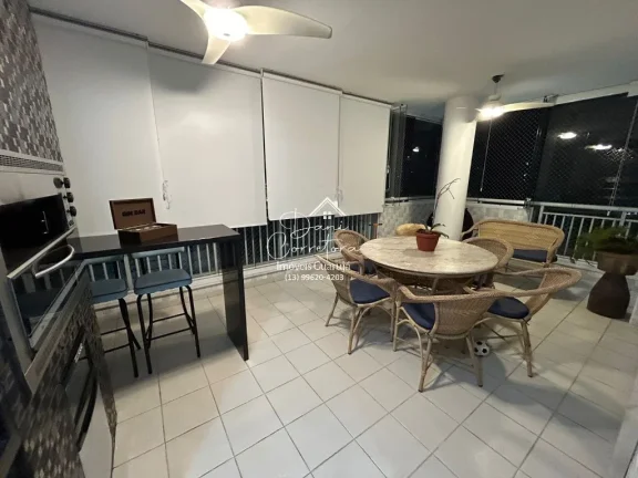 Imagem Imperdível oportunidade: Apartamento à venda em Guarujá-SP, Vila Alzira! 3 quartos, 1 suíte, 2 salas, 2 banheiros, 2 vagas, 129m²!