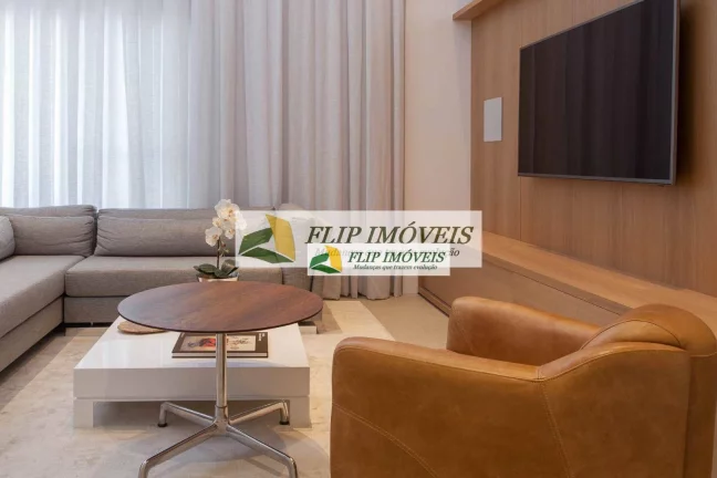 Imagem Cobertura mobilhada p venda 144 m² pé direito duplo com 3 quartos no miolo do Cambuí - Campinas - SP
