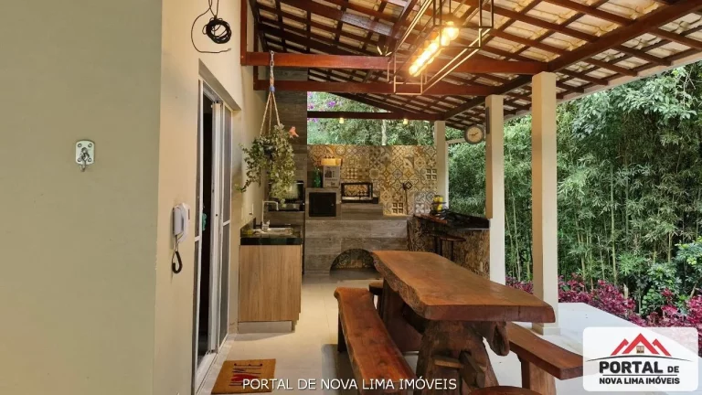 Imagem Sítio de Luxo à Venda em Nova Lima, com lagoa e um terreno de 10.000m², Casa Alto Padrão e Natureza Exuberante