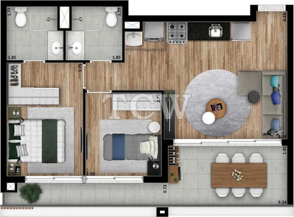Imagem Apartamento à venda no bairro Vila Mariana - São Paulo/SP, Zona Sul
