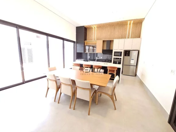Imagem Casa com mobília de luxo e 3 suítes à venda, 200 m² por R$ 2.290.000 - Condomínio Dona Maria José - Indaiatuba/SP