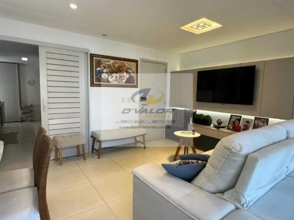 Imagem Vendo Apartamento com 131 m², 3 suítes + DCE, varanda gourmet, sala p/ 2 ambientes e 2 vagas
