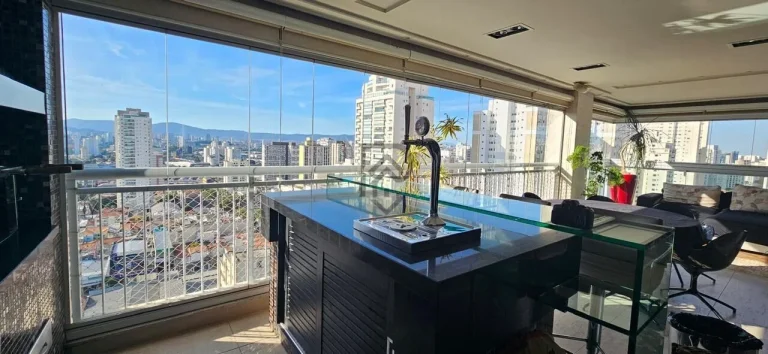 Imagem Apartamento Alto Padrão vila romana andar alto vista livre