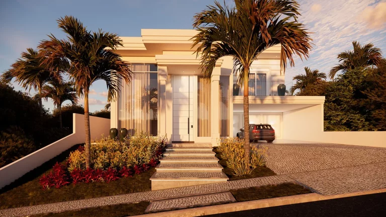 Imagem Terreno com Casa de Alto Padrão em Construção – Condomínio Alto do Sion