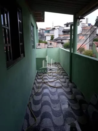Imagem São 3 Casas, uma de 6 Cômodos + 2 Casas de 2 Cômodos, 2 Vagas, Escritura no Vila Assis, Mauá-SP