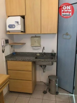Imagem Sala mobiliada para alugar, 65 m² por R$ 2.500/mês - Gonzaga - Santos/SP