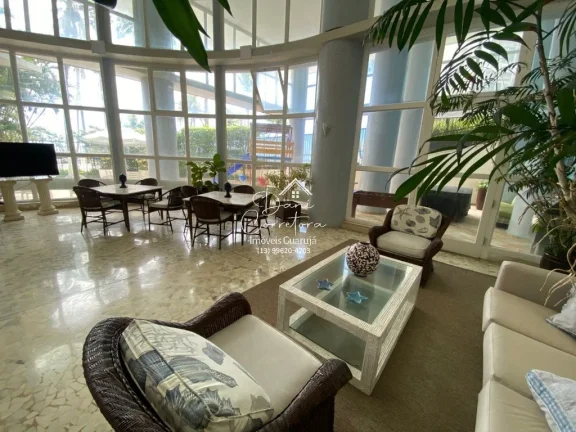 Imagem Apartamento frente mar Pitangueiras: 3 Quartos, 1 Suíte, 2 Salas, 3 Banheiros, 2 Vagas de Garagem, 240m².