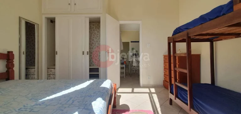 Imagem Apartamento linear, 2 quartos, 62m² , a 300m da Praia do Forte - Cabo Frio