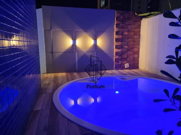 Imagem Apartamento térreo semi mobiliado com jacuzzi privativa no Bairro do Bessa - AP2841