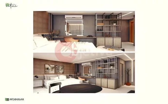 Imagem Flat com 1 dormitório à venda, 32 m² - Centro - Cabo Frio/RJ