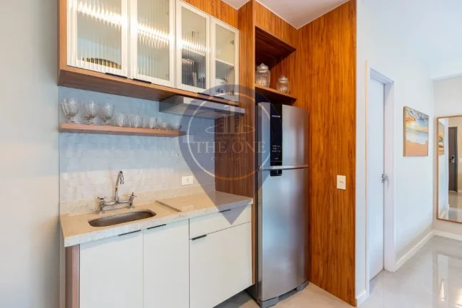 Imagem Apartamento à venda em Indianópolis, São Paulo - 1 quarto, 1 suíte, 1 sala, 1 banheiro, 1 vaga, 42m² de área.