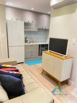 Imagem Apartamento moderno, porteira fechada, 32 metros, 2 dormitórios, lazer completo, designer moderno com excelente localização e valor .