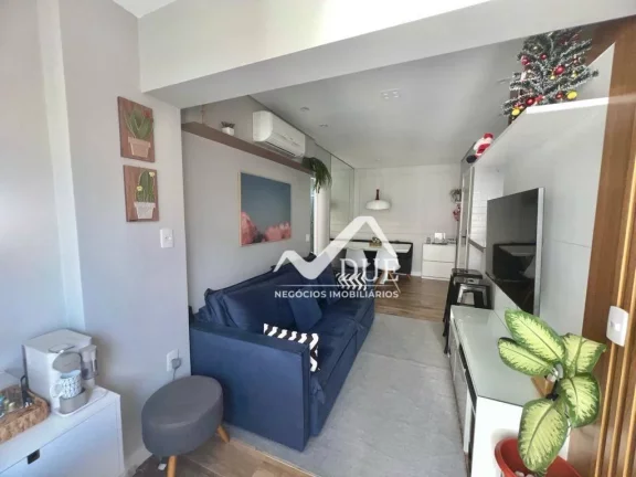 Imagem Apartamento com 2 quartos à venda, 63 m² por R$ 590.000 - Marapé - Santos/SP