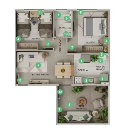 Imagem APARTAMENTO RESIDENCIAL em Mogi das Cruzes - SP, Braz Cubas