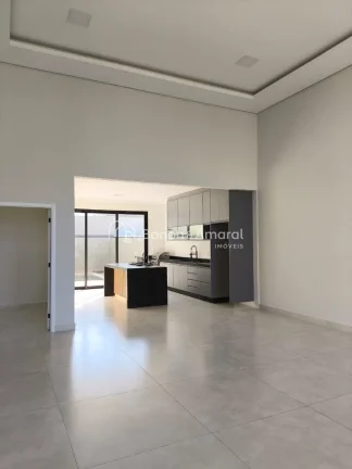 Imagem Moderna casa térrea, recém construída, no Condomínio Vivenda das Pitangueiras em Valinhos. Terre...