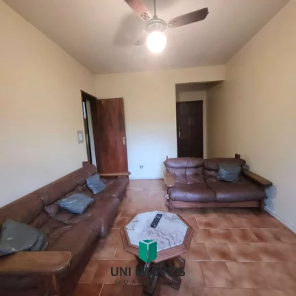 Imagem Oportunidade ! Apto à venda 3 qtos/ 1 suíte , área lateral e 2 vagas de garagem na Praia do Morro .