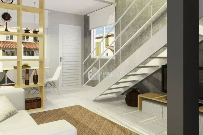 Imagem Casa duplex, em construção, 2 dormitórios à venda por R$ 180.000,00 - Condomínio JARDIM DE MARIA LUISA - Santo Antônio - Teresina/PI