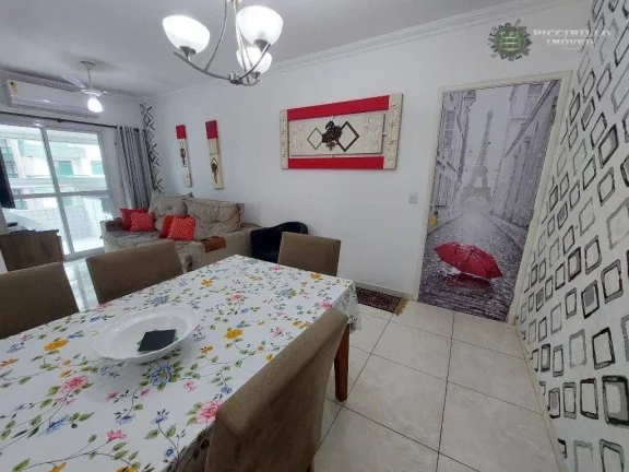 Imagem Apartamento com 2 dormitórios à venda, 70 m² por R$ 490.000,00 - Vila Guilhermina - Praia Grande/SP