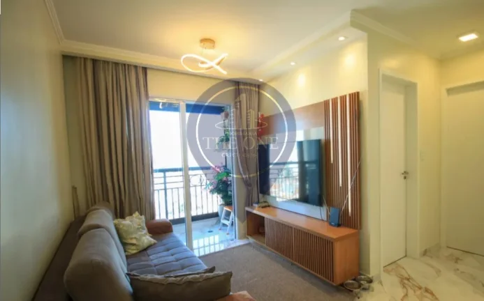 Imagem Apartamento à venda em São Paulo-SP, bairro Quarta Parada: 2 quartos, 1 suíte, 1 sala, 2 banheiros, 1 vaga, 55m².