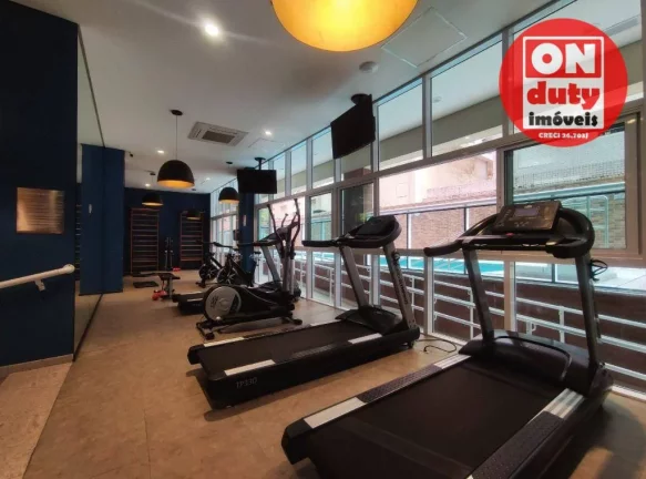 Imagem Apartamento com 1 dormitório à venda, 45 m² por R$ 740.000,00 - Gonzaga - Santos/SP