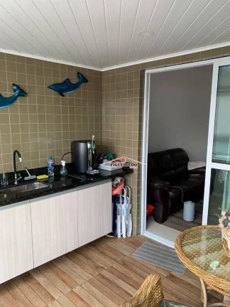 Imagem Apartamento com 3 dormitórios à venda, 104 m² por R$ 795.000,00 - Canto do Forte - Praia Grande/SP