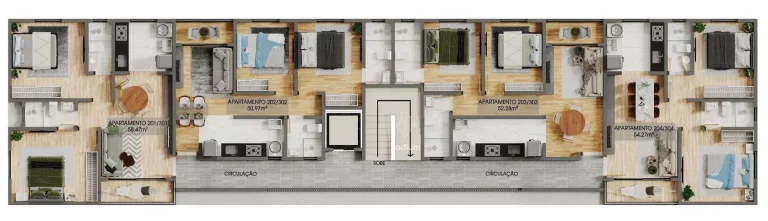 Imagem Apartamento com varanda / sacada nas proximidades de Restaurantes, padaria no Altiplano / Cabo Branco - AP1641