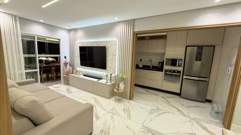 Imagem APARTAMENTO COM 81.6 m² - AVIAÇÃO - PRAIA GRANDE SP