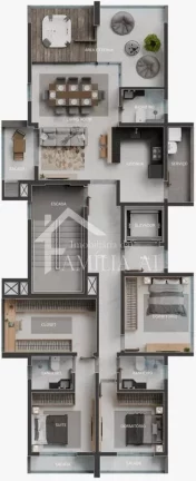 Imagem COBERTURA COM 140M² NO SAGUAÇU