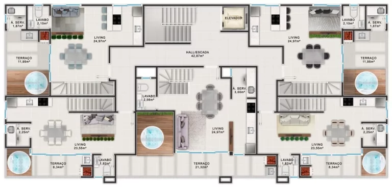 Imagem Athos Residence - Apartamento à venda no bairro Canto Grande - Bombinhas/SC