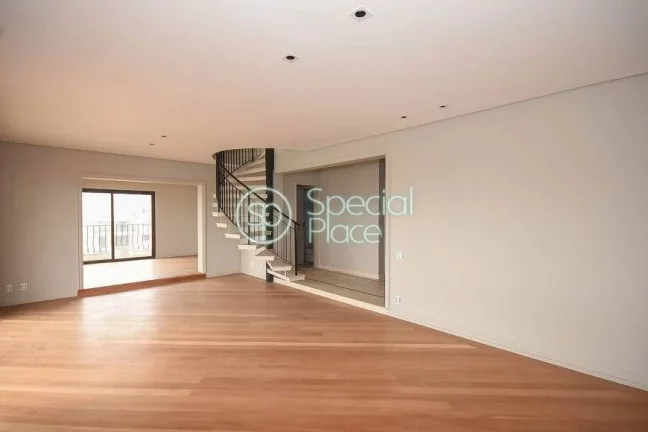 Imagem Ótima cobertura com 257m², Campo Belo, todos os ambientes com varanda e vista! Andar alto, living ...