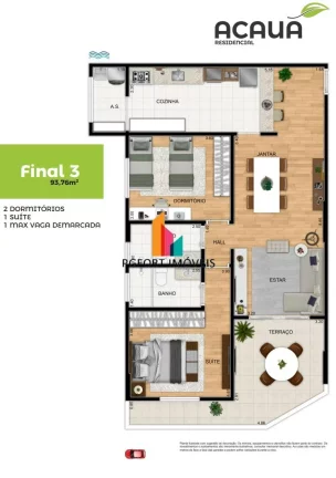 Imagem APARTAMENTO RESIDENCIAL em PRAIA GRANDE - SP, AVIAÇÃO