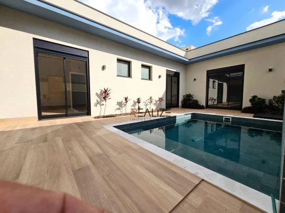 Imagem Casa com 3 suítes e piscina à venda, 202 m² por R$ 1.820.000 - Condomínio Jardim Piemonte - Indaiatuba/SP