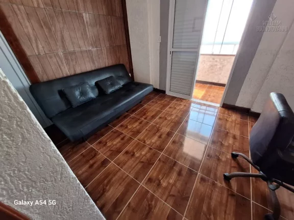 Imagem Apartamento 2 dormitórios sendo 1 suíte com vista total para o mar em Mongaguá