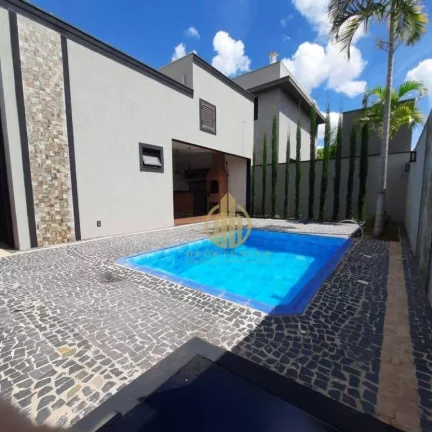 Imagem Casa no Condomínio San Marco - Ilha Romitê - 3 dormitórios - suíte - área gourmet com churrasqueira - piscina - Bonfim Paulista - Ribeirão Preto/SP
