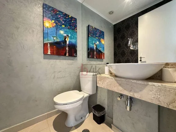 Imagem Apartamento mobiliado e equipado a venda no Brooklin SP