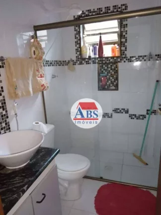 Imagem Sobrado com 3 dormitórios à venda, 208 m² por R$ 410.000,00 - Conjunto Afonso Schmidt - Cubatão/SP