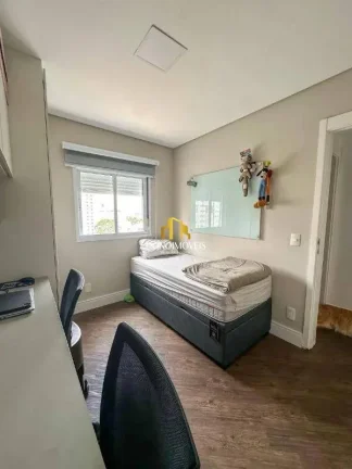 Imagem Apto 106m vista livre andar alto Cond Auge Home Resort Centro SBC